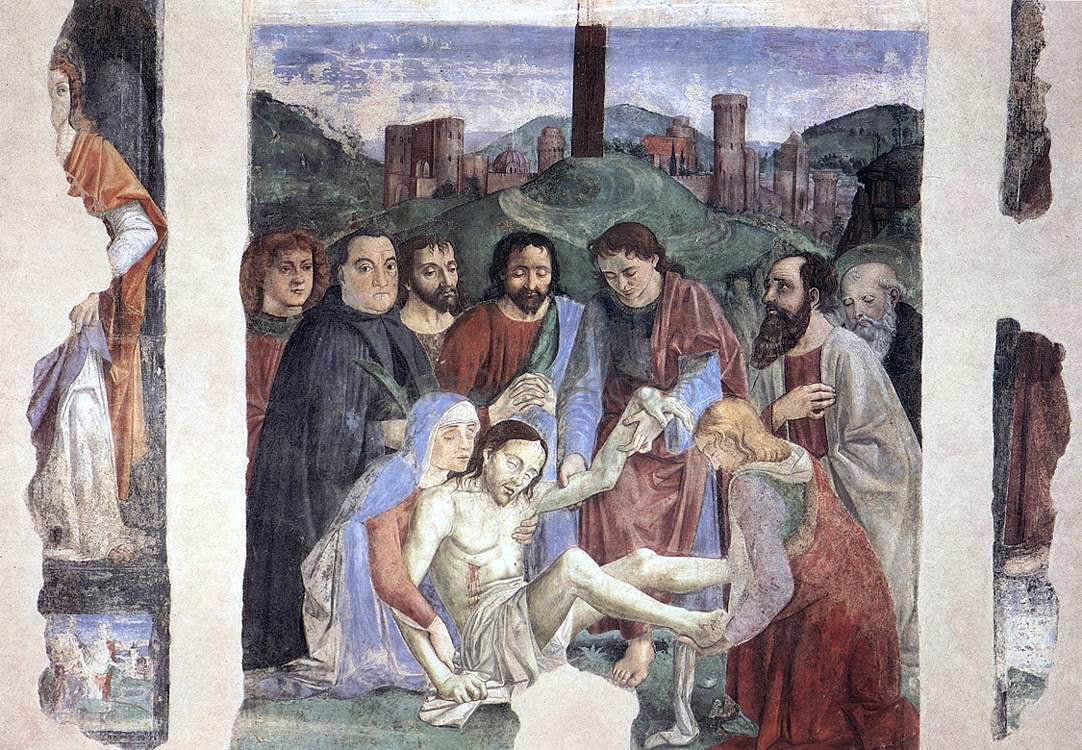 Domenico Ghirlandaio Lamentation over the Dead Christ - Hand Painted Oil Painting
