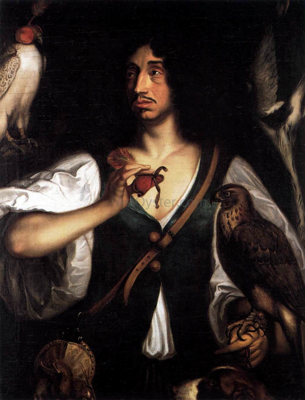 The Younger Matthaus Merian Landgrave Friedrich of Hessen-Eschwege - Hand Painted Oil Painting