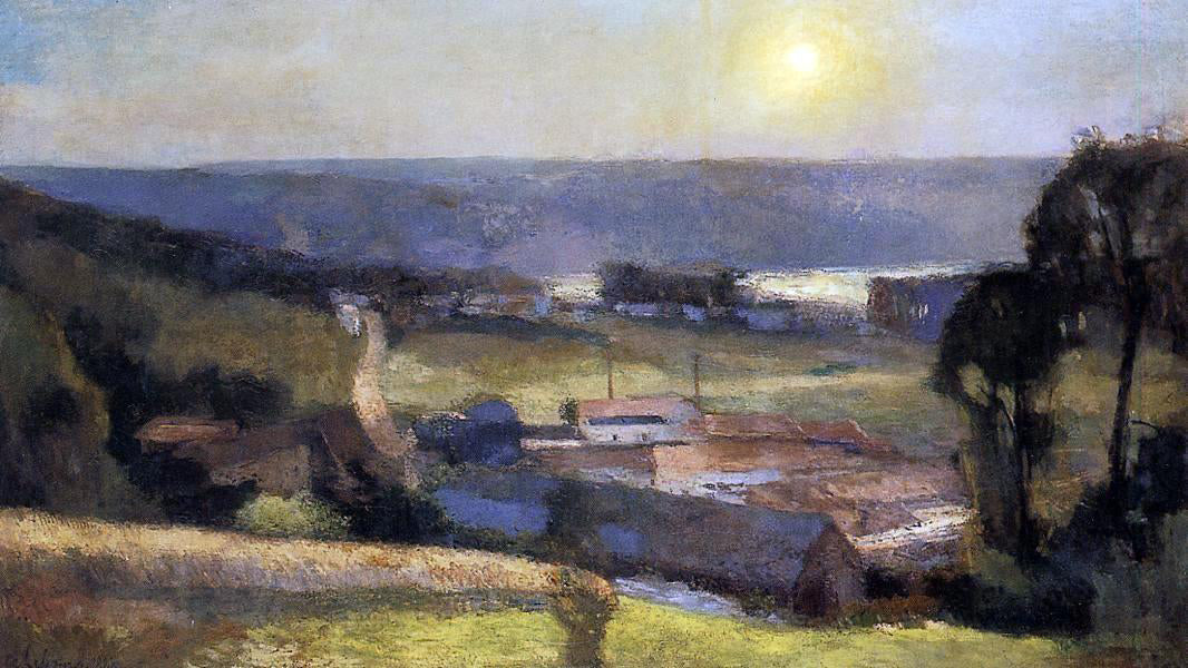 Albert Lebourg Landscape - Hand Painted Oil Painting