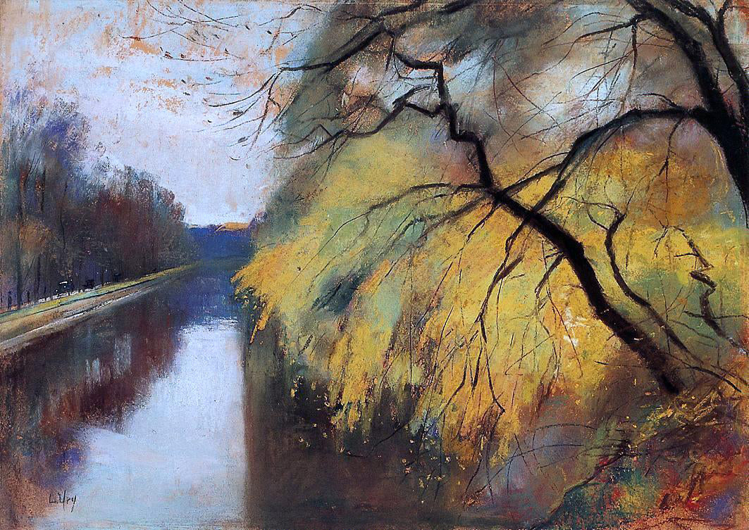 Lesser Ury Landscape - Hand Painted Oil Painting