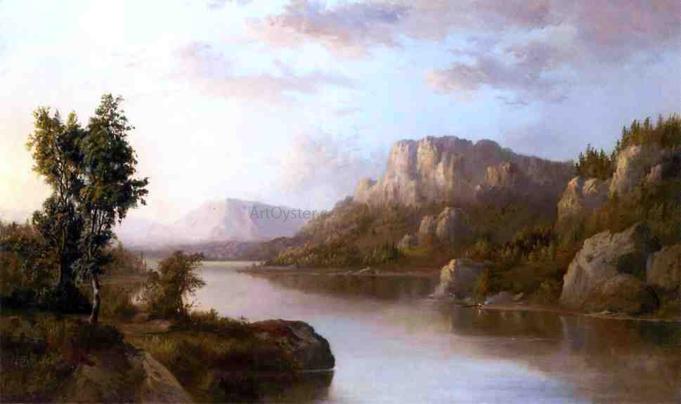Robert Scott Duncanson Landscape - Hand Painted Oil Painting
