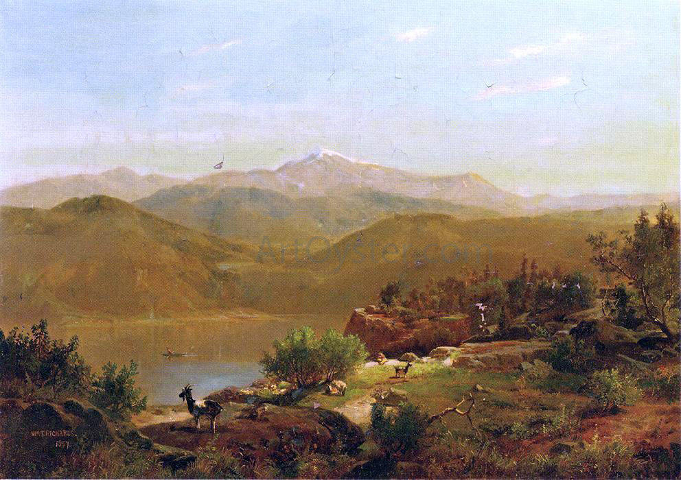  William Trost Richards Landscape - Hand Painted Oil Painting