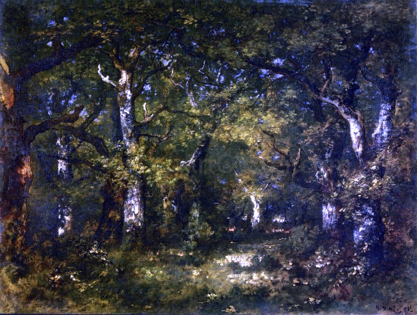 Narcisse Virgilio Diaz De la Pena Landscape - Hand Painted Oil Painting