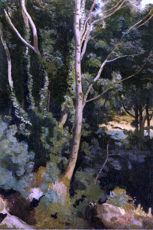 Jean-Baptiste-Camille Corot Landscape - Hand Painted Oil Painting