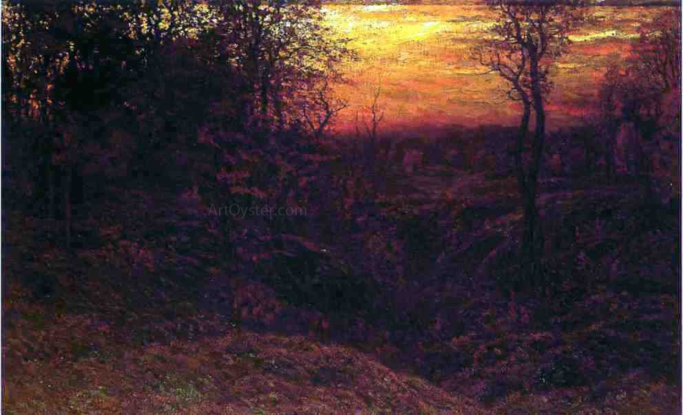  John Joseph Enneking Landscape at Sunset - Hand Painted Oil Painting
