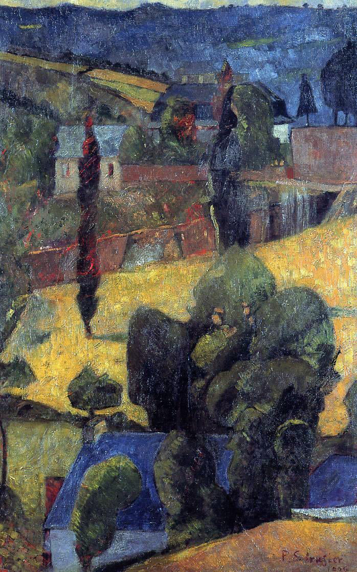 Paul Serusier Landscape - Hand Painted Oil Painting