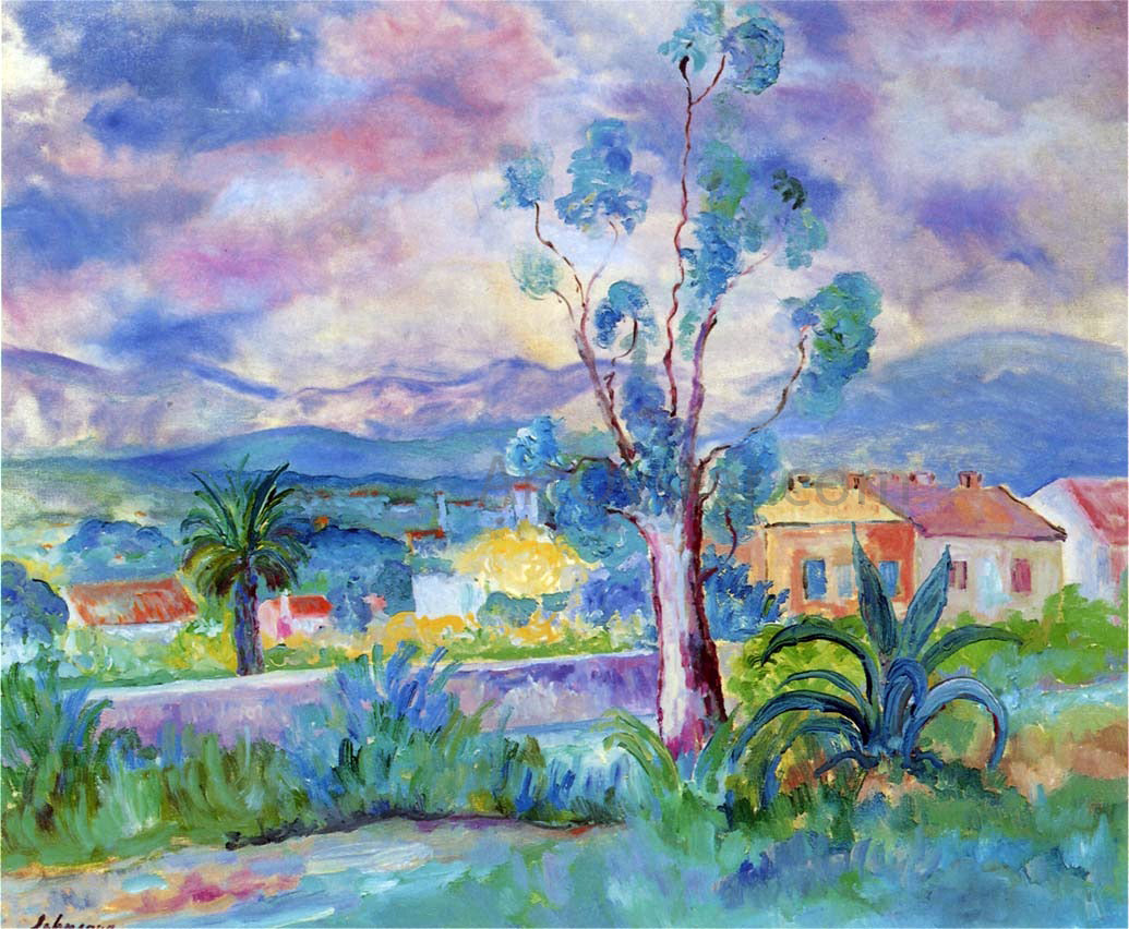 Henri Lebasque Landscape in Provence - Hand Painted Oil Painting