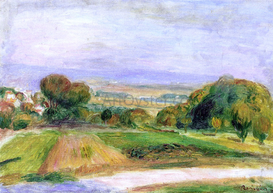  Pierre Auguste Renoir Landscape, Magagnosc - Hand Painted Oil Painting