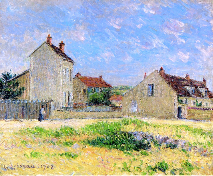Gustave Loiseau Landscape near Auxerre - Hand Painted Oil Painting