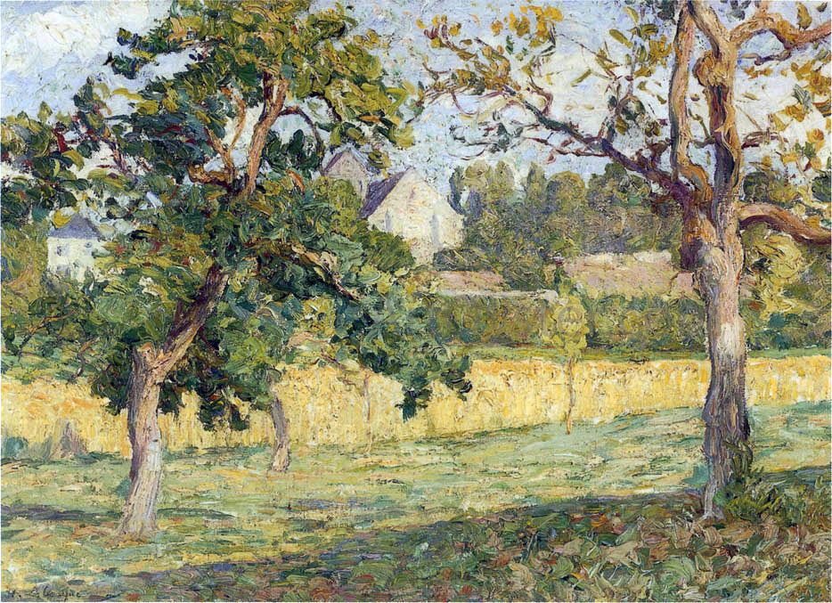Henri Lebasque Landscape near Campagne - Hand Painted Oil Painting