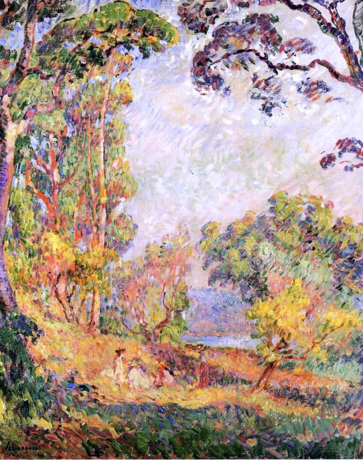 Henri Lebasque Landscape near Cannes - Hand Painted Oil Painting