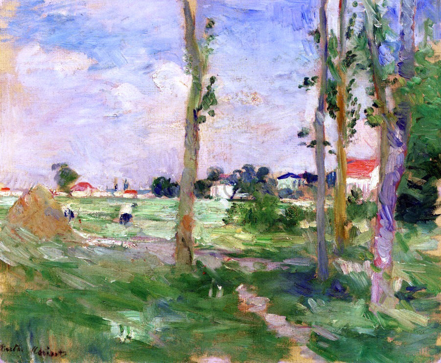Berthe Morisot Landscape of La Creuse - Hand Painted Oil Painting