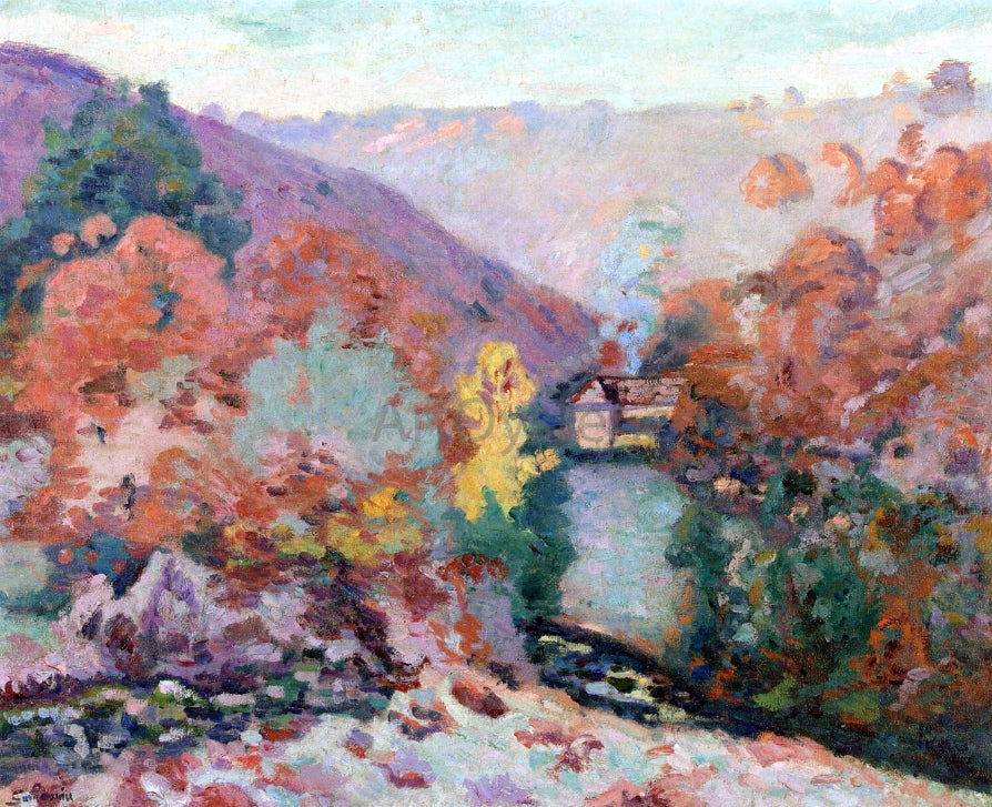 Armand Guillaumin Landscape of La Cruese, La Folie - Hand Painted Oil Painting