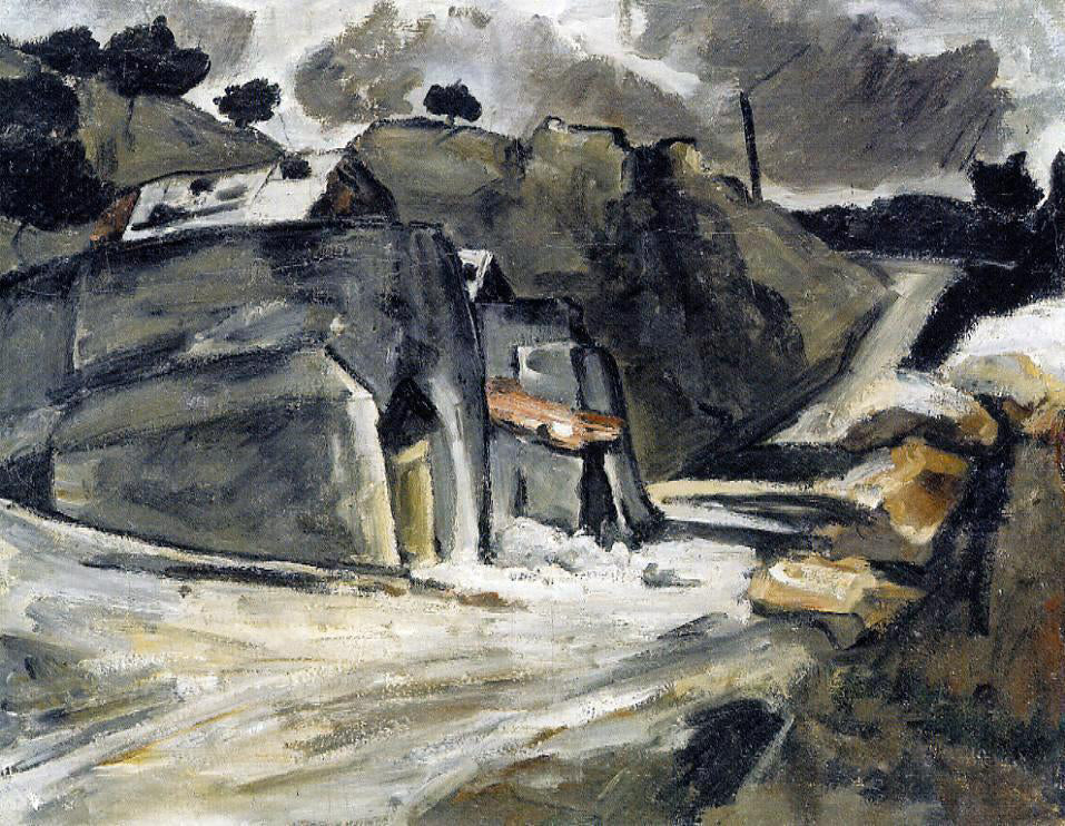 Paul Cezanne Landscape of Provence - Hand Painted Oil Painting