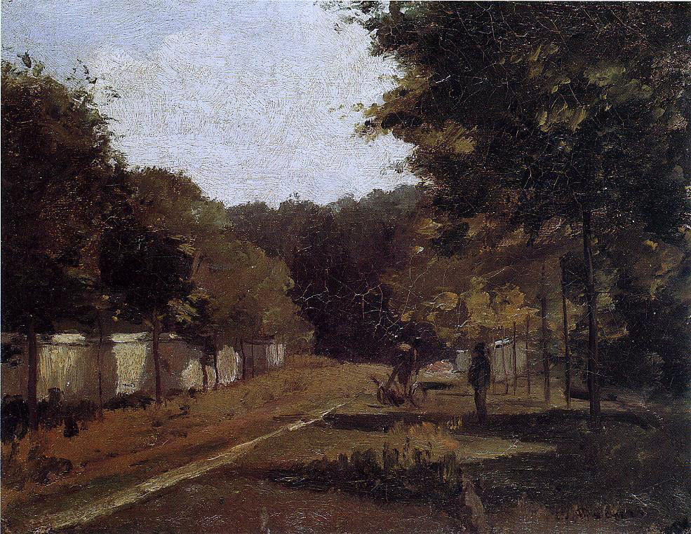 Camille Pissarro Landscape, Varenne-Saint-Hilaire - Hand Painted Oil Painting