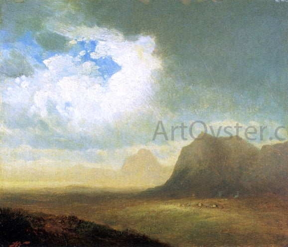 John Williamson Landscape with Cliffs - Hand Painted Oil Painting