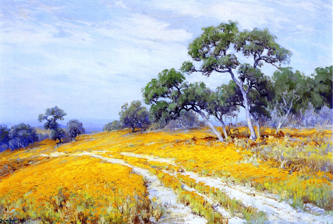  Julian Onderdonk Landscape with Coreopsis - Hand Painted Oil Painting