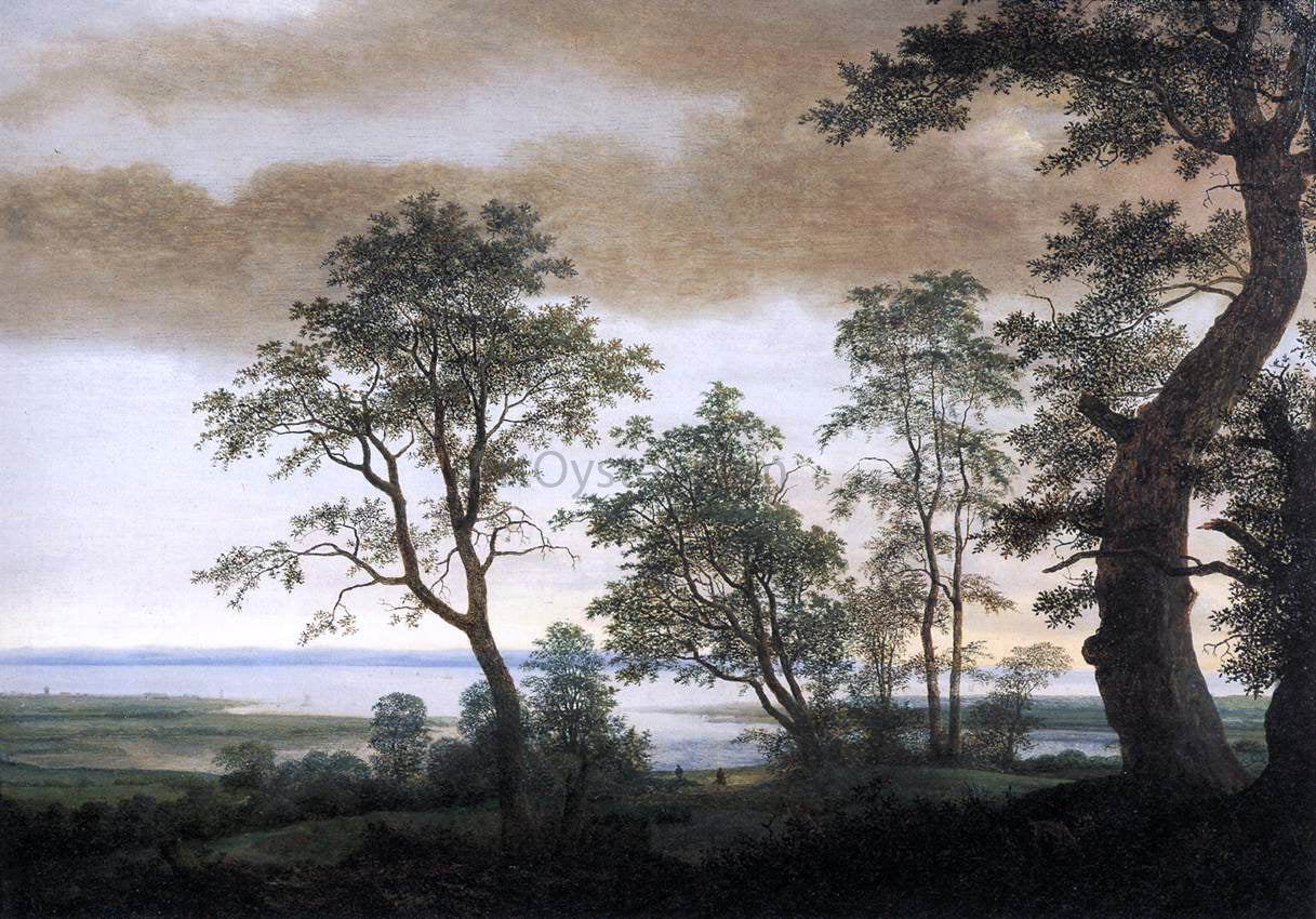The Younger Cornelis Hendricksz Vroom Landscape with Estuary - Hand Painted Oil Painting