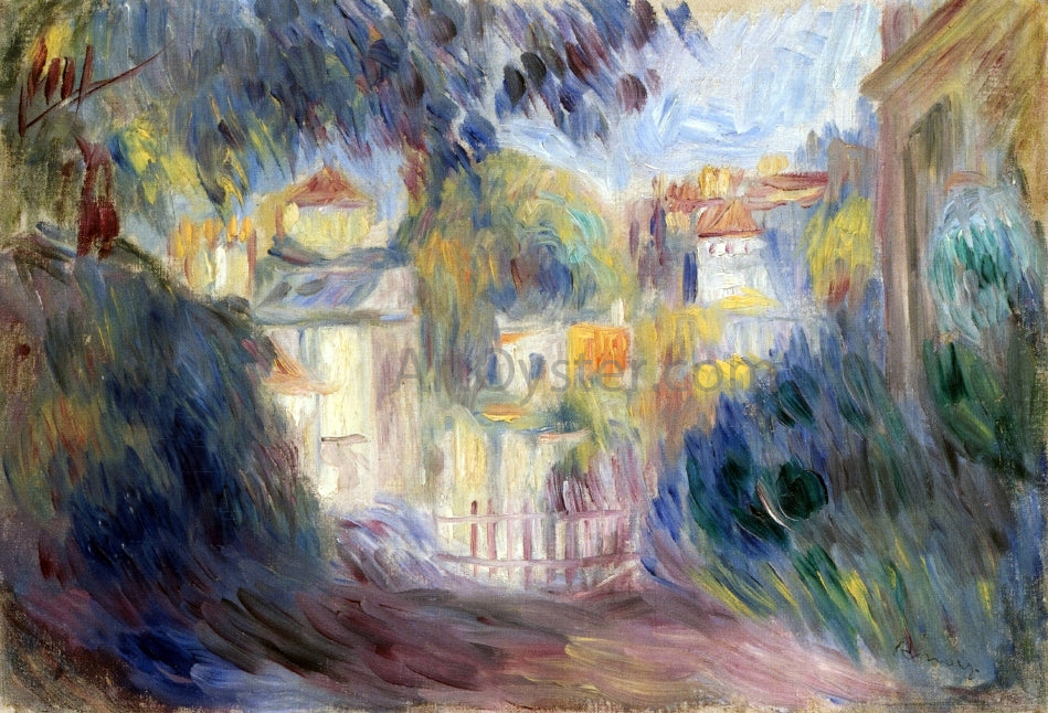 Pierre Auguste Renoir Landscape with Red Roofs - Hand Painted Oil Painting