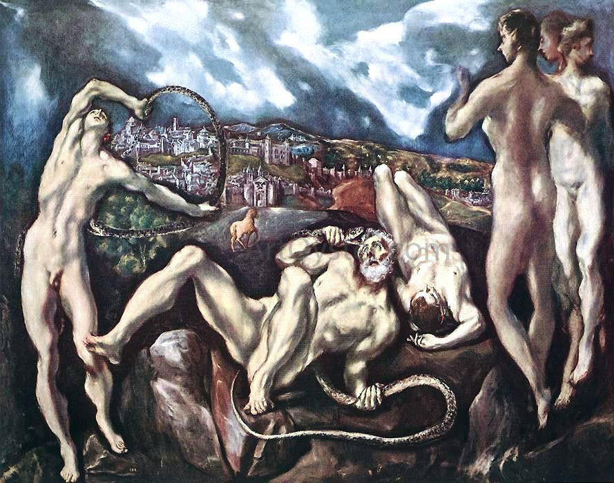 El Greco Laokoon - Hand Painted Oil Painting