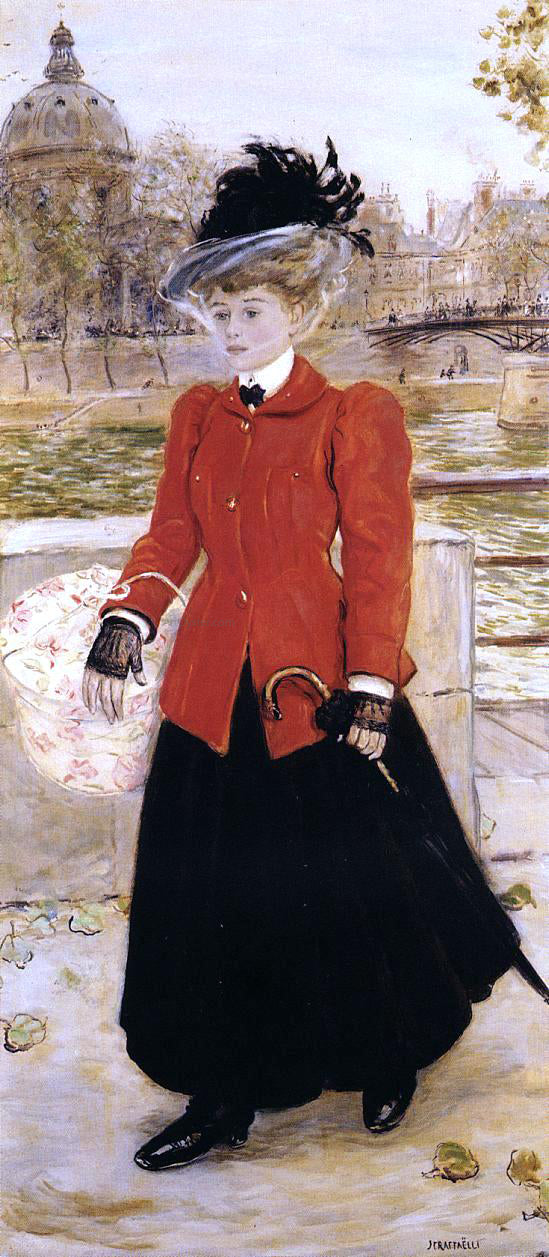 Jean-Francois Raffaelli L'Apprentie - Hand Painted Oil Painting