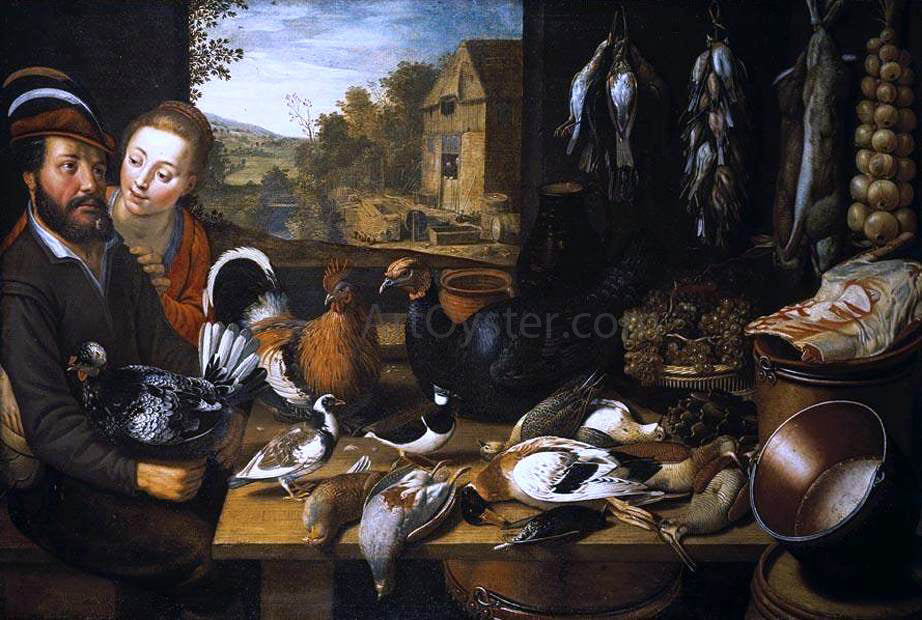 Floris Gerritsz Van Schooten Larder Still-Life - Hand Painted Oil Painting