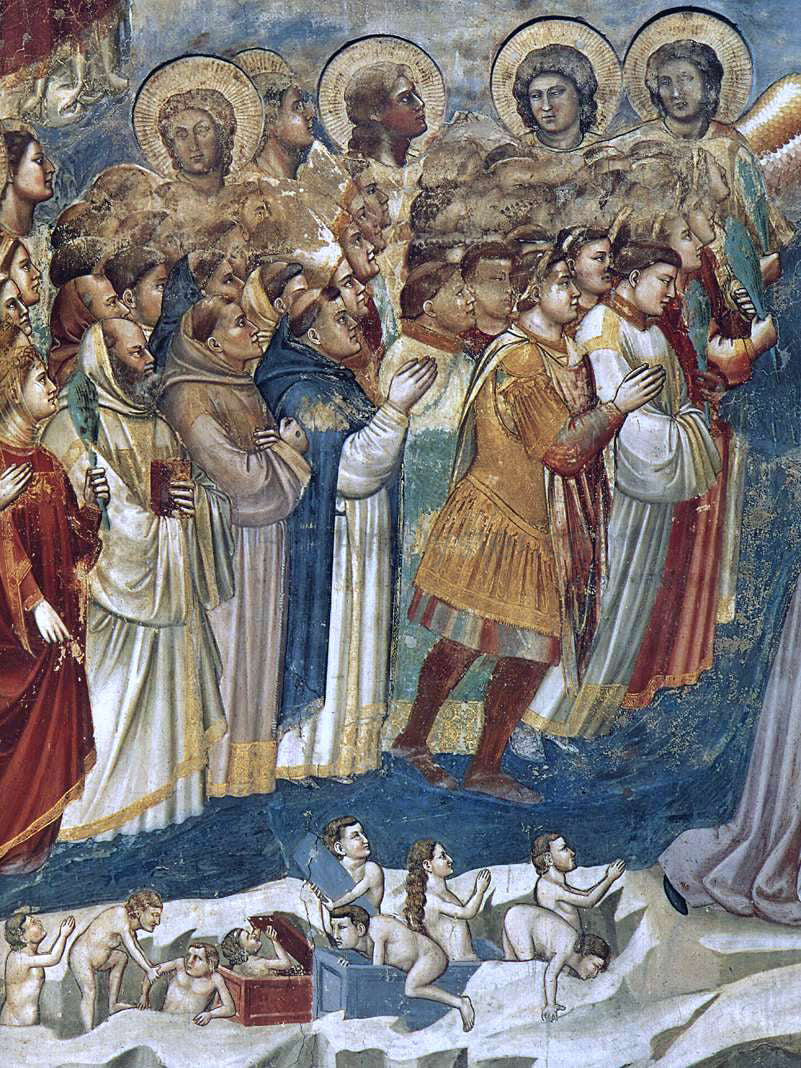 Giotto Di Bondone Last Judgment (detail 8) (Cappella Scrovegni (Arena Chapel), Padua) - Hand Painted Oil Painting