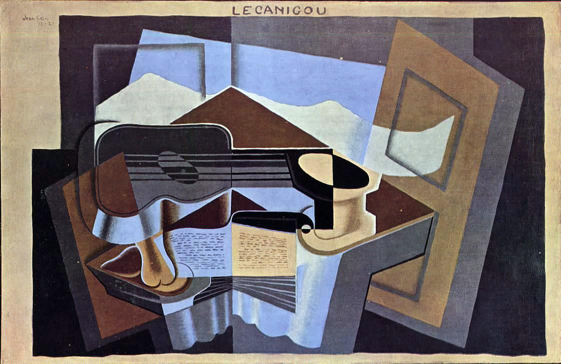 Juan Gris Le Canigou - Hand Painted Oil Painting