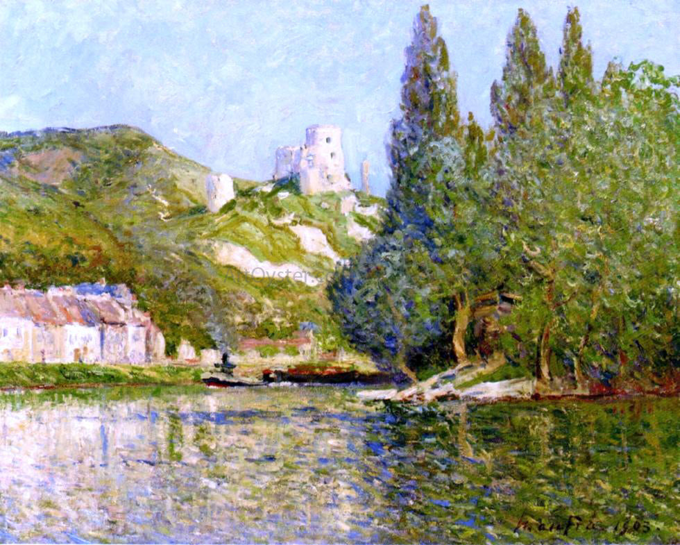 Maxime Maufra Le Chateau-Gaillard - Hand Painted Oil Painting
