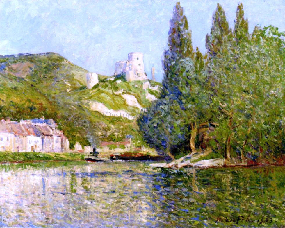 Maxime Maufra Le Chateau-Gaillard - Hand Painted Oil Painting