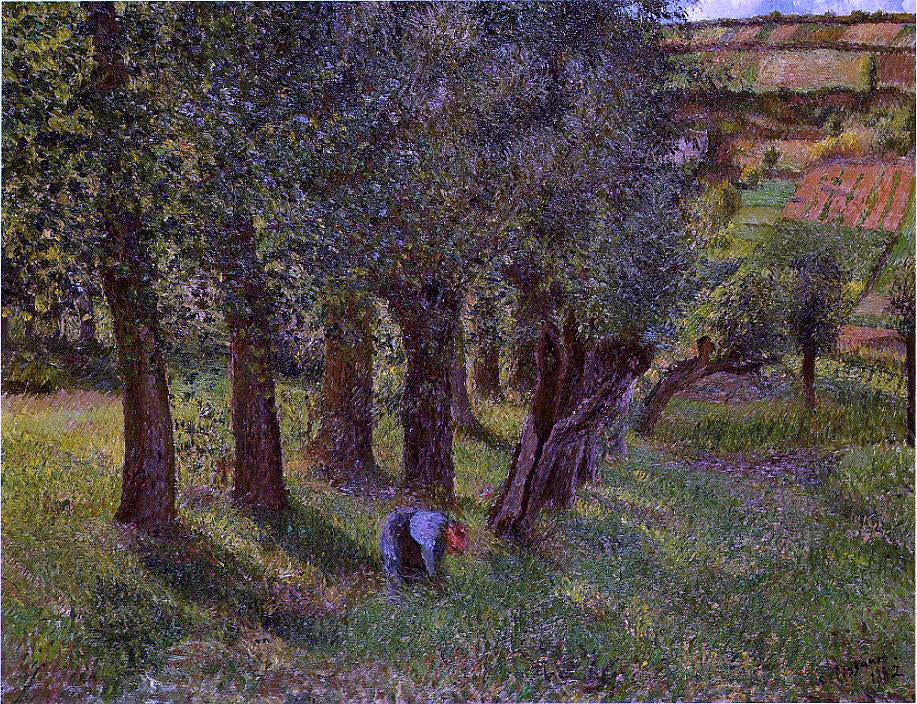 Camille Pissarro Le Chou a Pontoise (also known as La Moussiere) - Hand Painted Oil Painting