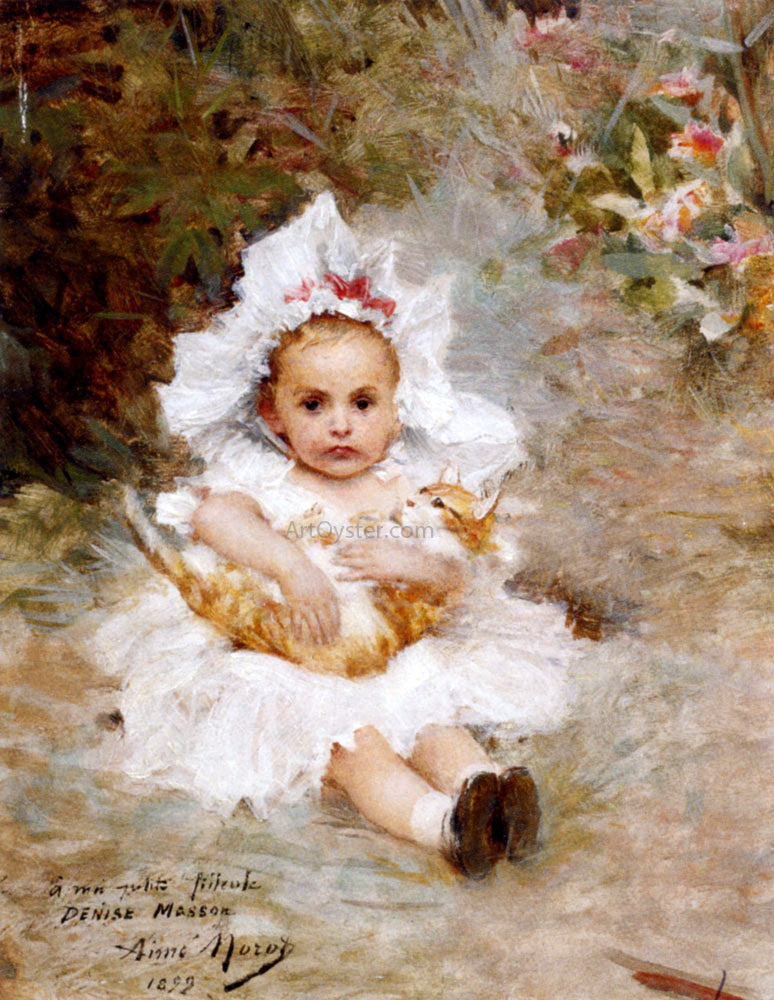 Paul Albert Bartholome Le Jeu De Furet - Hand Painted Oil Painting