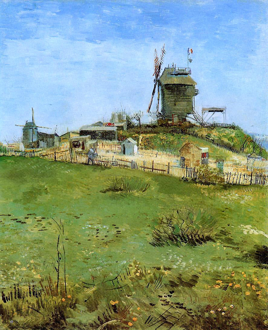 Vincent Van Gogh Le Moulin de la Gallet - Hand Painted Oil Painting