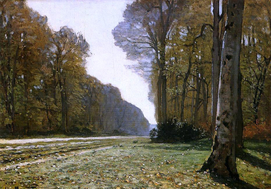 Claude Oscar Monet Le Pave de Chailly - Hand Painted Oil Painting