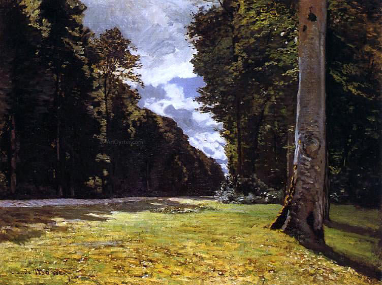 Claude Oscar Monet Le Pave de Chailly in the Fontainbleau Forest - Hand Painted Oil Painting