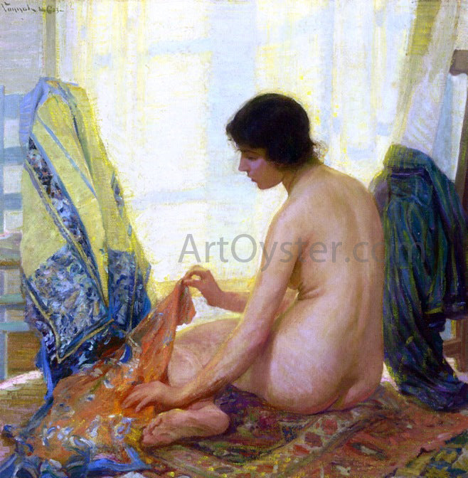 Robert Vonnoh Leah - Hand Painted Oil Painting