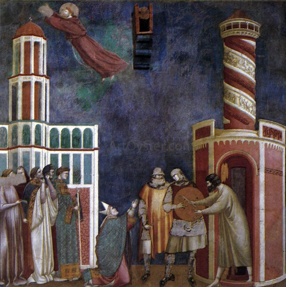 Master saint Cecilia Legend of St Francis: 28. Liberation of the Repentant Heretic - Hand Painted Oil Painting
