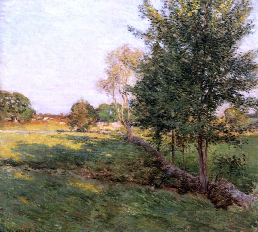 Willard Leroy Metcalf Lenghtening Shadows - Hand Painted Oil Painting