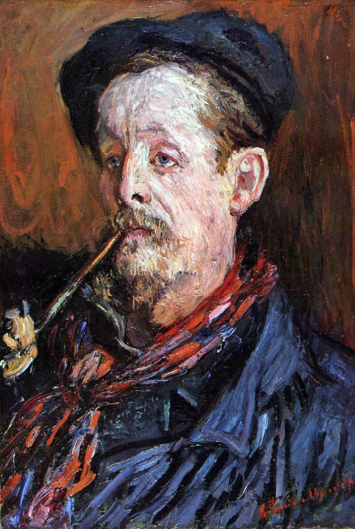 Claude Oscar Monet Leon Peltier - Hand Painted Oil Painting