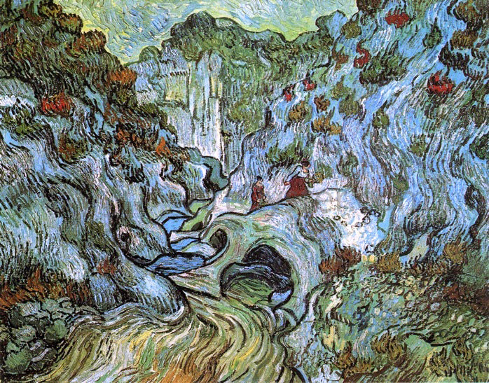 Vincent Van Gogh Les Peiroulets Ravine - Hand Painted Oil Painting