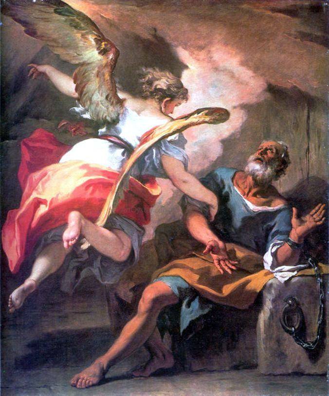 Sebastiano Ricci Liberation of St Peter - Hand Painted Oil Painting