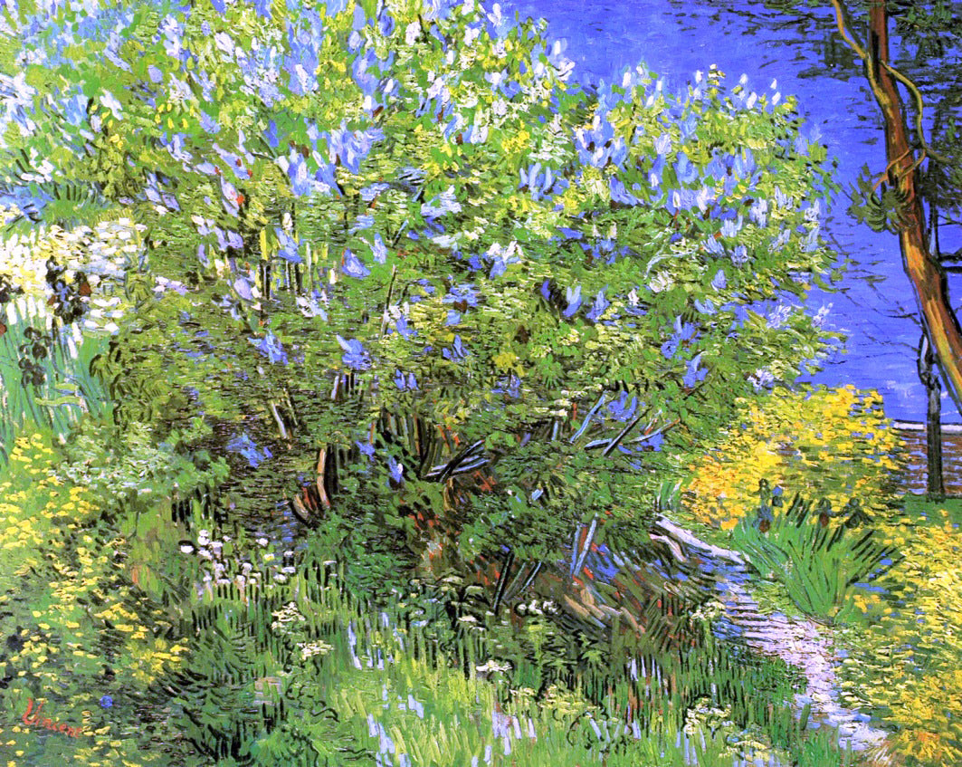 Vincent Van Gogh Lilacs - Hand Painted Oil Painting