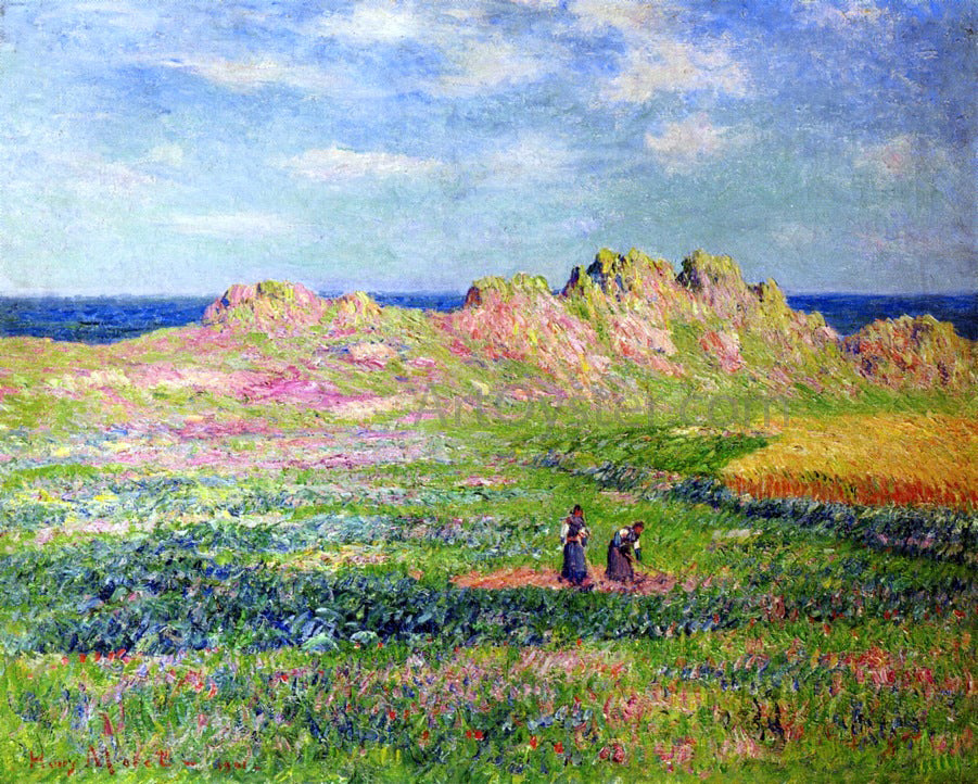Henri Moret L'Ile d'Ouessant - Hand Painted Oil Painting