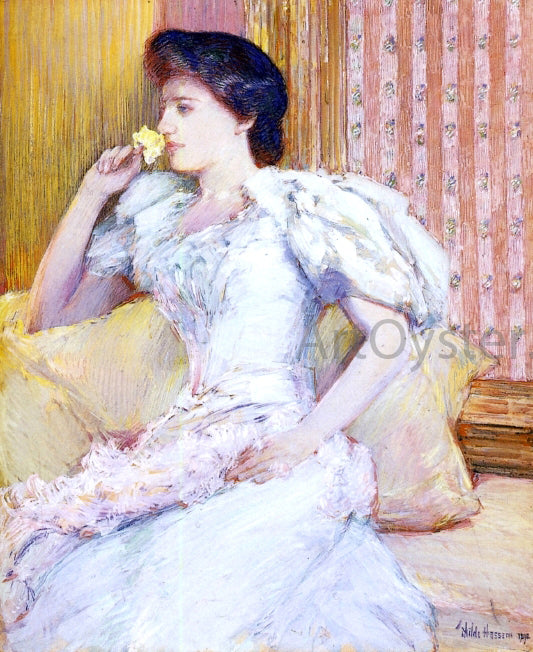 Frederick Childe Hassam Lillie - Hand Painted Oil Painting
