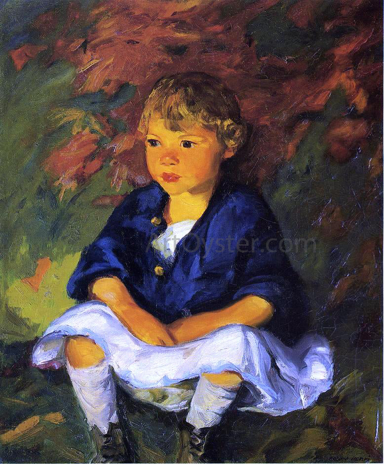 Robert Henri Little Country Girl - Hand Painted Oil Painting