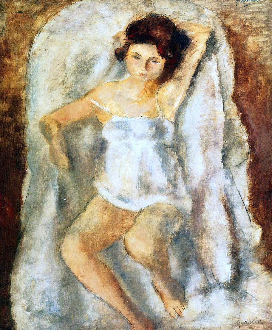 Jules Pascin Little Lysis - Hand Painted Oil Painting