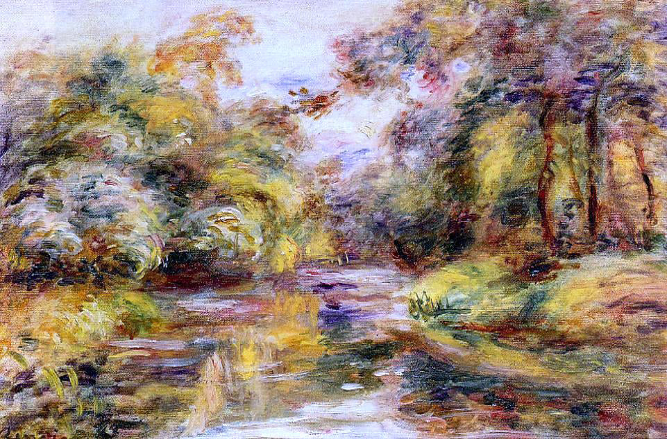 Pierre Auguste Renoir Little River - Hand Painted Oil Painting