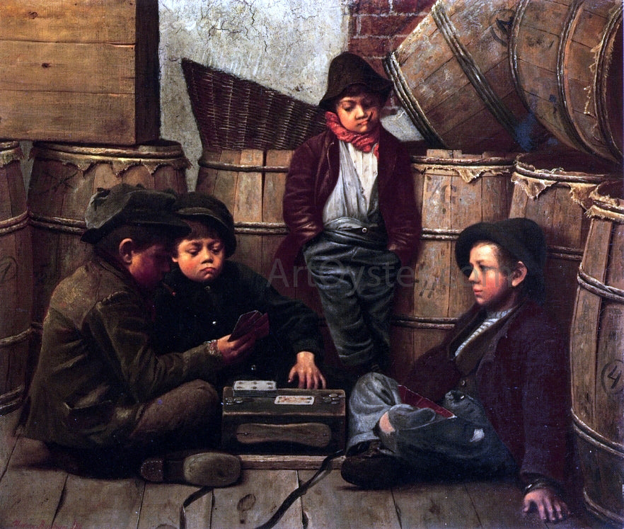 Horace Bonham Little Scamps - Hand Painted Oil Painting