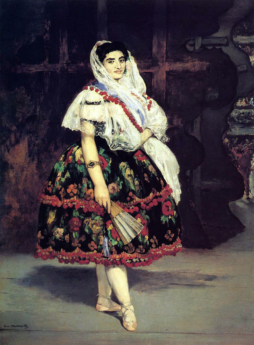 Edouard Manet Lola de Valence - Hand Painted Oil Painting