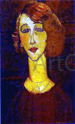  Amedeo Modigliani Lolotte - Hand Painted Oil Painting